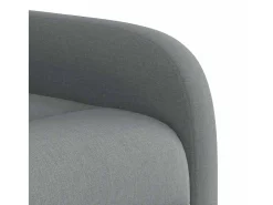 Poltrona de massagens reclinável tecido -claro SHL918499^ Poltrona