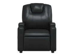 Poltrona| Poltrona de massagens reclinável couro artificial SHL974386 Preto
