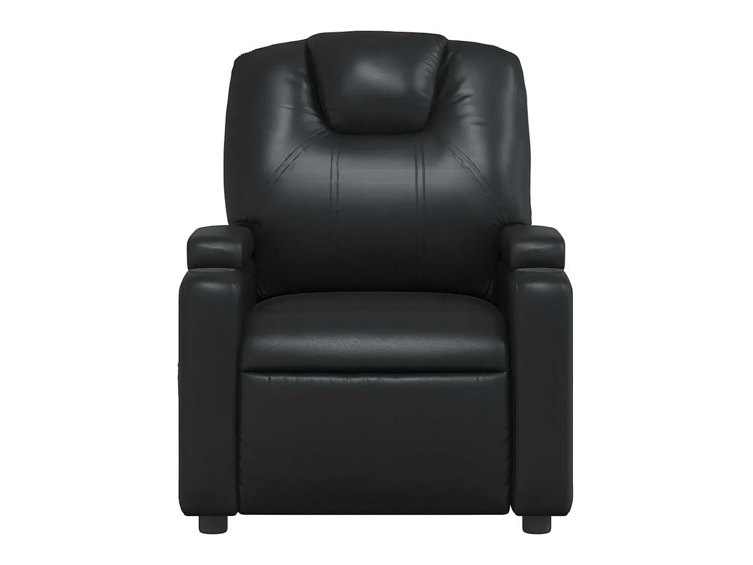 Poltrona| Poltrona de massagens reclinável couro artificial SHL974386 Preto