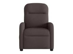Poltrona| Poltrona de massagens reclinável tecido -escuro SHL203397 Castanho