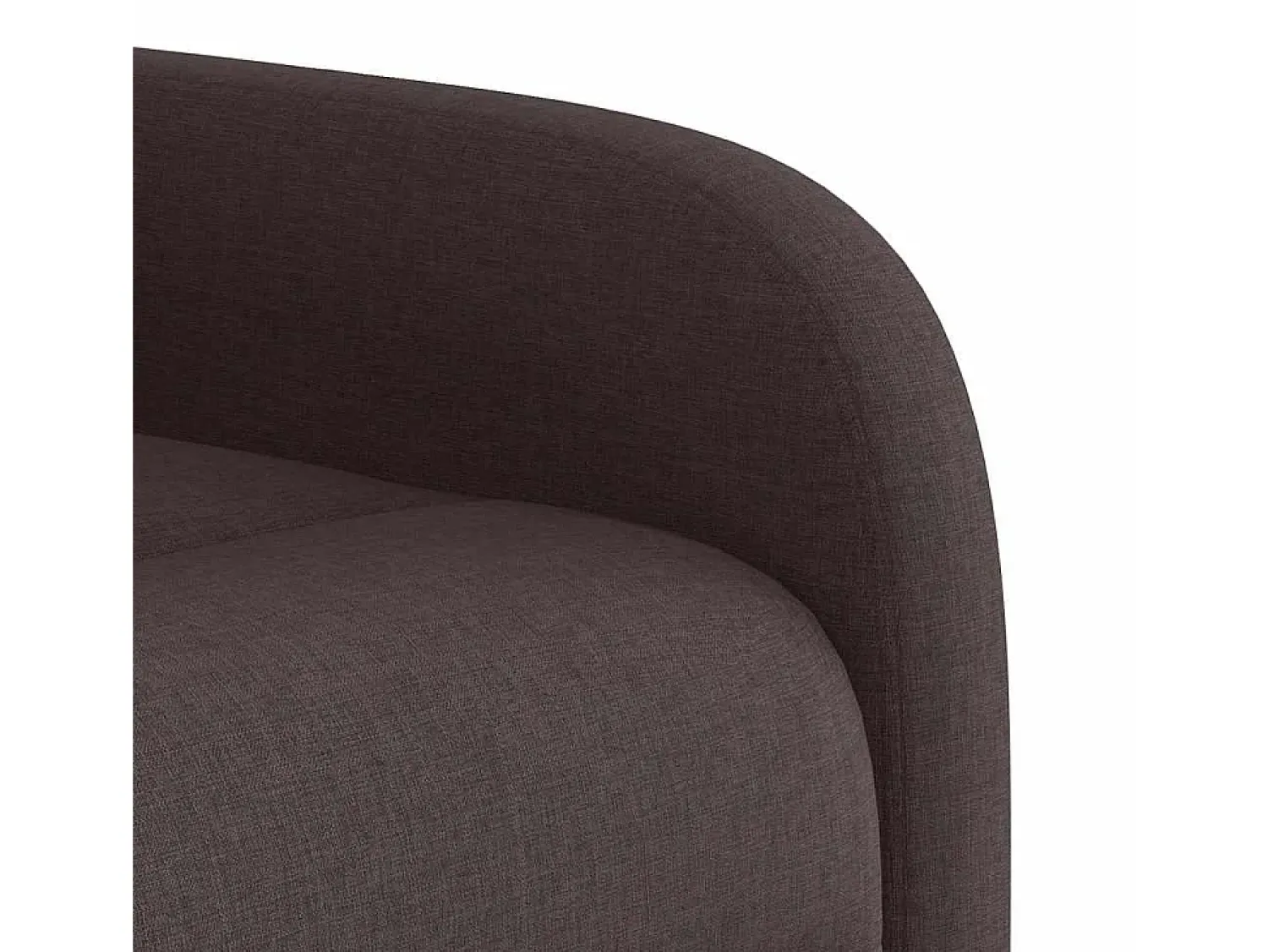Poltrona| Poltrona de massagens reclinável tecido -escuro SHL203397 Castanho