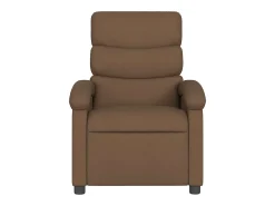 Poltrona| Poltrona de massagens reclinável elétrica tecido SHL990061 Castanho