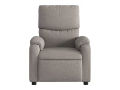 Poltrona* Poltrona de massagens reclinável tecido cinzento-acastanhado SHL593421 Taupe