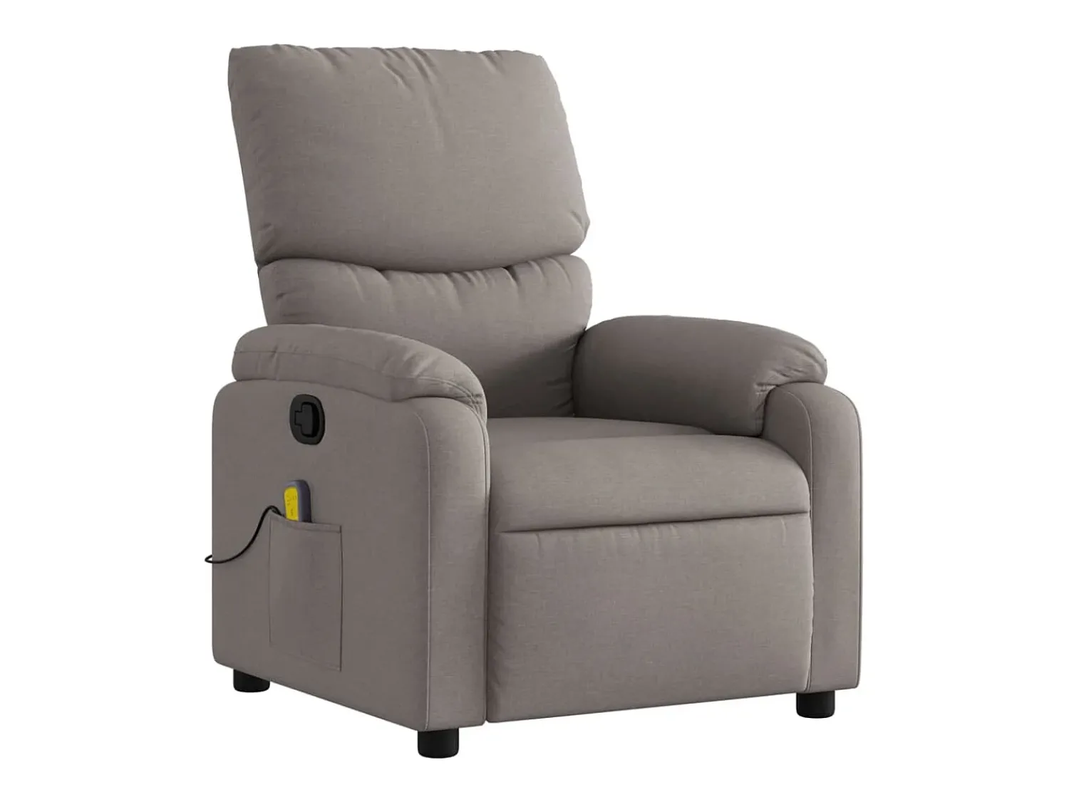 Poltrona* Poltrona de massagens reclinável tecido cinzento-acastanhado SHL593421 Taupe