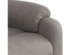 Poltrona* Poltrona de massagens reclinável tecido cinzento-acastanhado SHL593421 Taupe