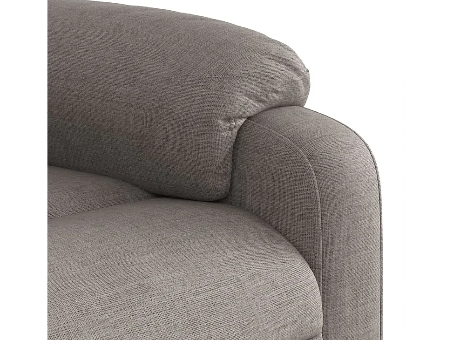 Poltrona* Poltrona de massagens reclinável tecido cinzento-acastanhado SHL593421 Taupe