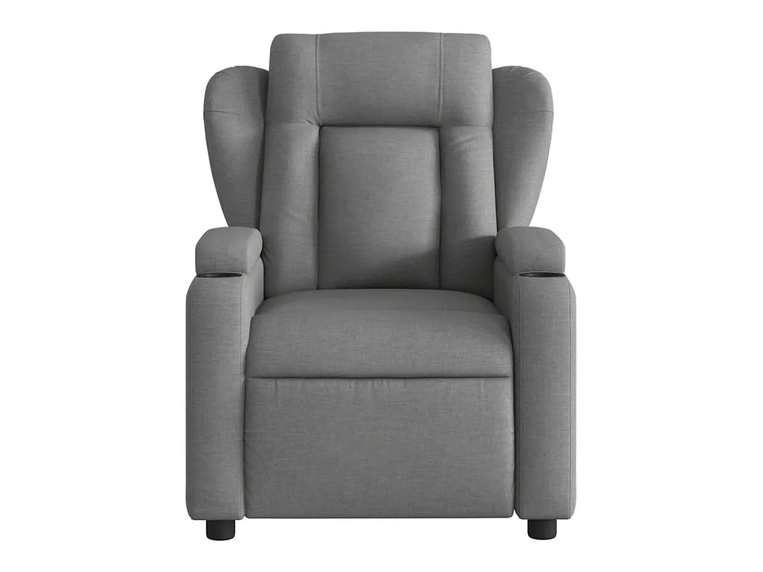 Poltrona de massagens reclinável tecido cinzento-escuro SHL596535^ Poltrona