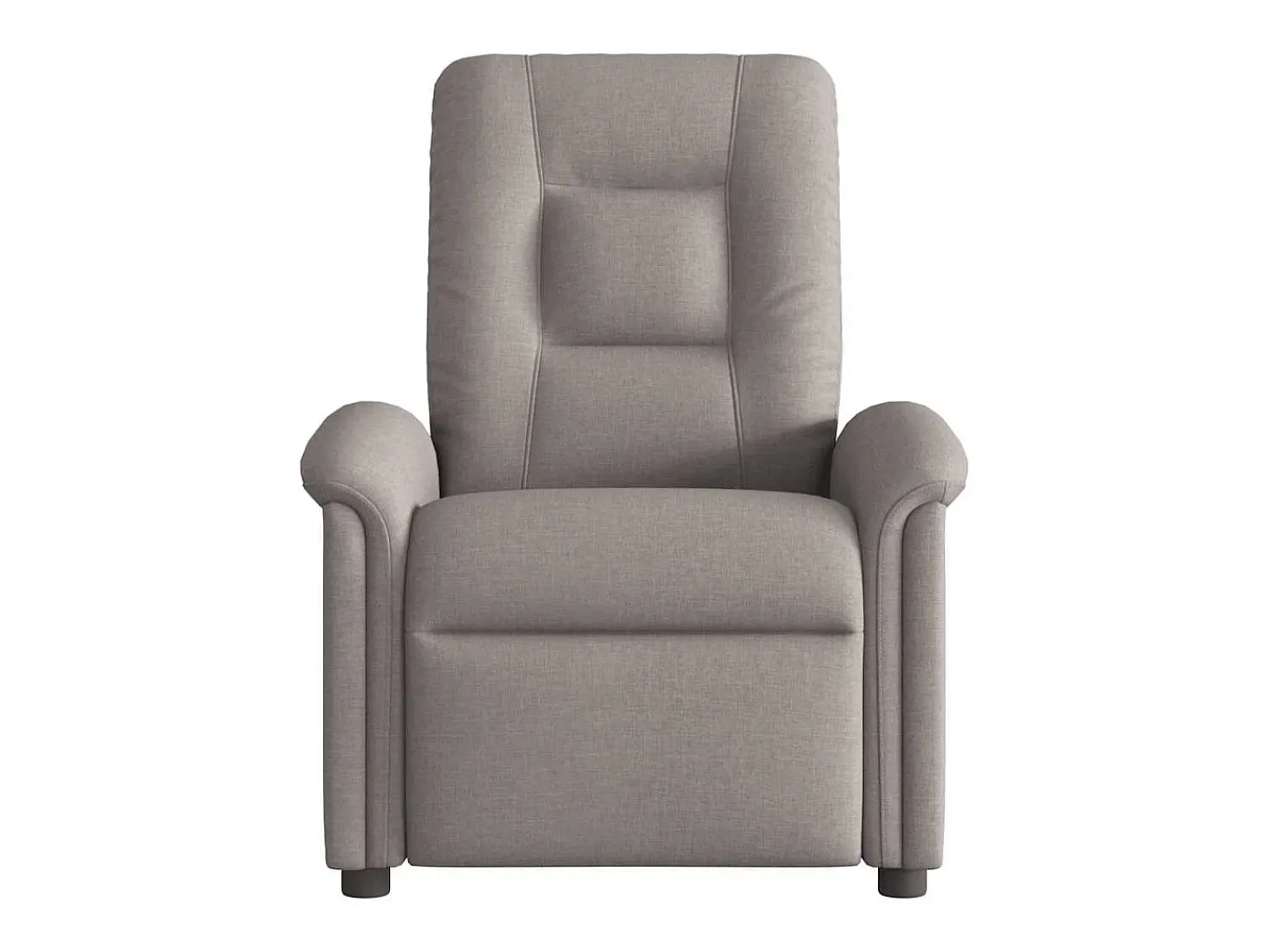 Poltrona| Poltrona de massagens reclinável tecido cinzento-acastanhado SHL700435 Taupe