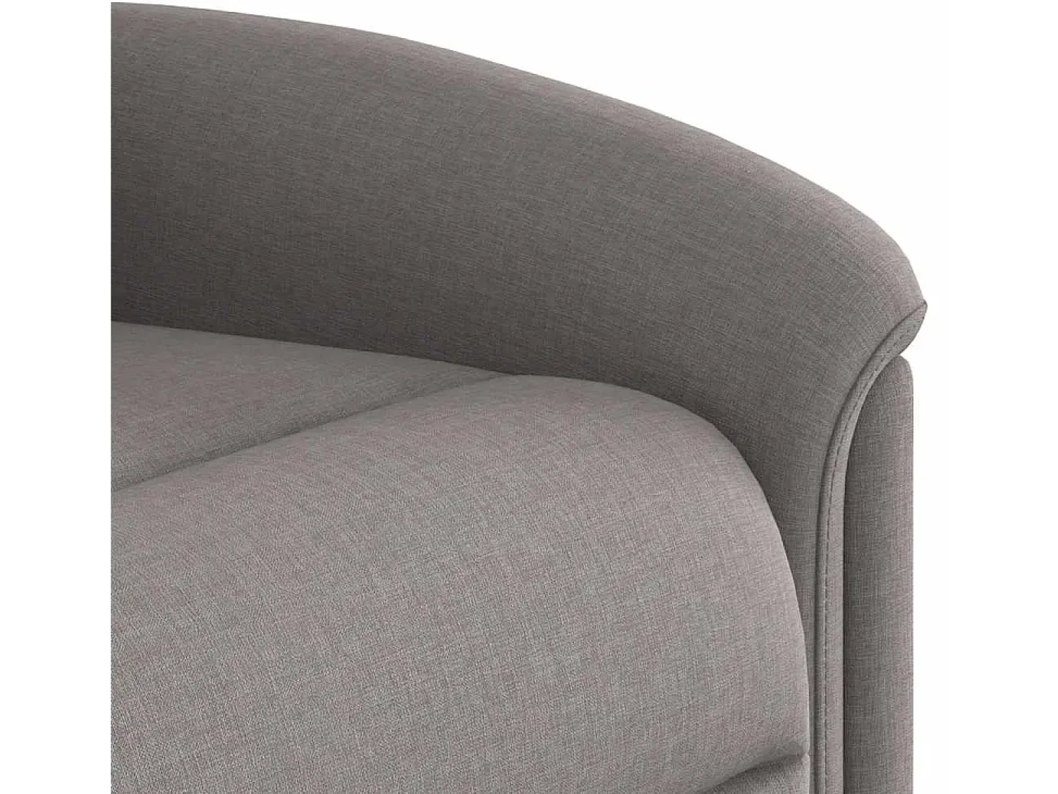 Poltrona| Poltrona de massagens reclinável tecido cinzento-acastanhado SHL700435 Taupe