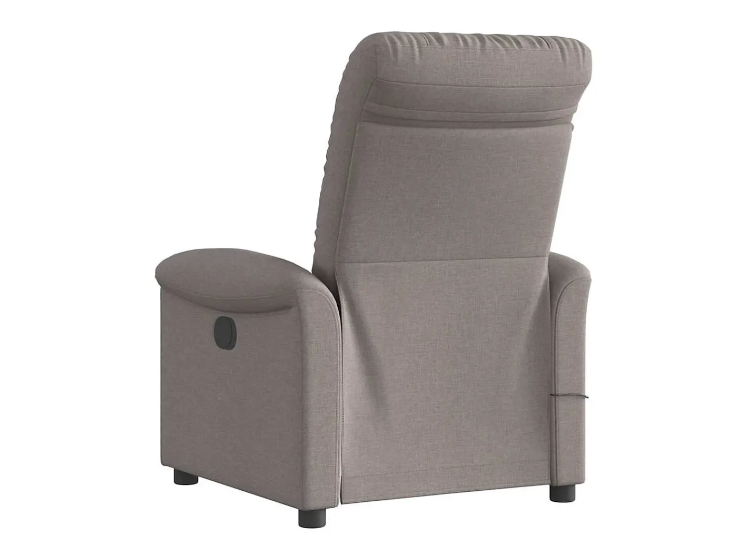Poltrona| Poltrona de massagens reclinável tecido cinzento-acastanhado SHL700435 Taupe