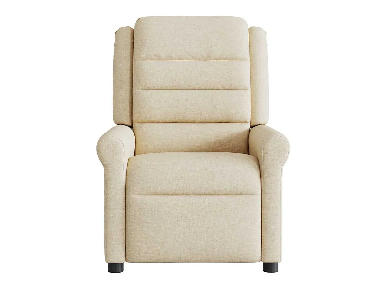 Poltrona* Poltrona de massagens reclinável elétrica tecido SHL139206 Creme