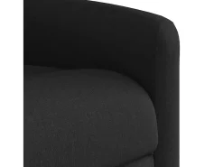 Poltrona* Poltrona de massagens reclinável tecido SHL347853 Preto