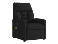 Poltrona* Poltrona de massagens reclinável tecido SHL347853 Preto