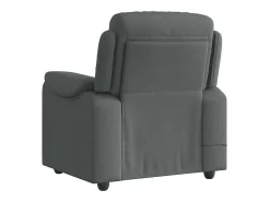Discount Poltrona de massagens reclinável tecido cinzento-escuro SHL385225 Cinza antracite