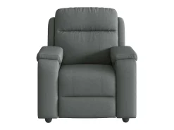 Discount Poltrona de massagens reclinável tecido cinzento-escuro SHL385225 Cinza antracite