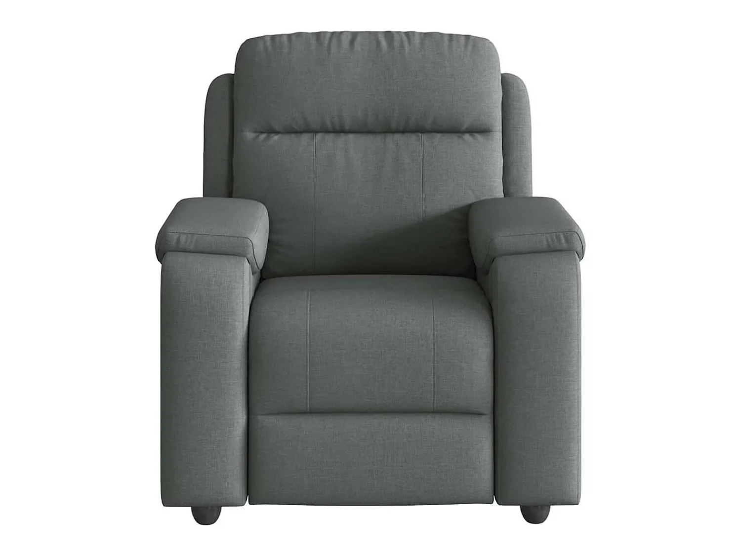 Discount Poltrona de massagens reclinável tecido cinzento-escuro SHL385225 Cinza antracite