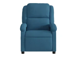 Outlet Poltrona de massagens reclinável veludo SHL250796 Azul