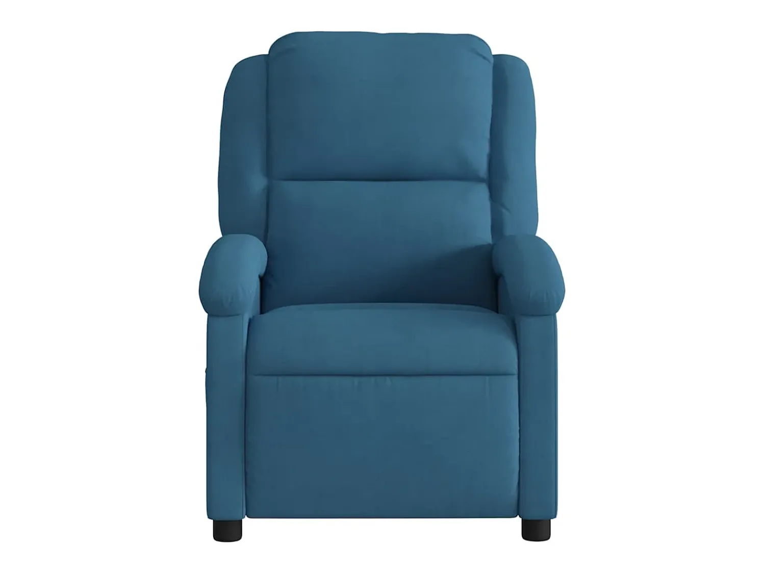 Outlet Poltrona de massagens reclinável veludo SHL250796 Azul