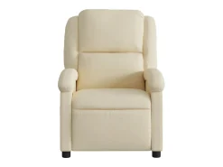 Poltrona| Poltrona de massagens reclinável elétrica tecido SHL119006 Creme
