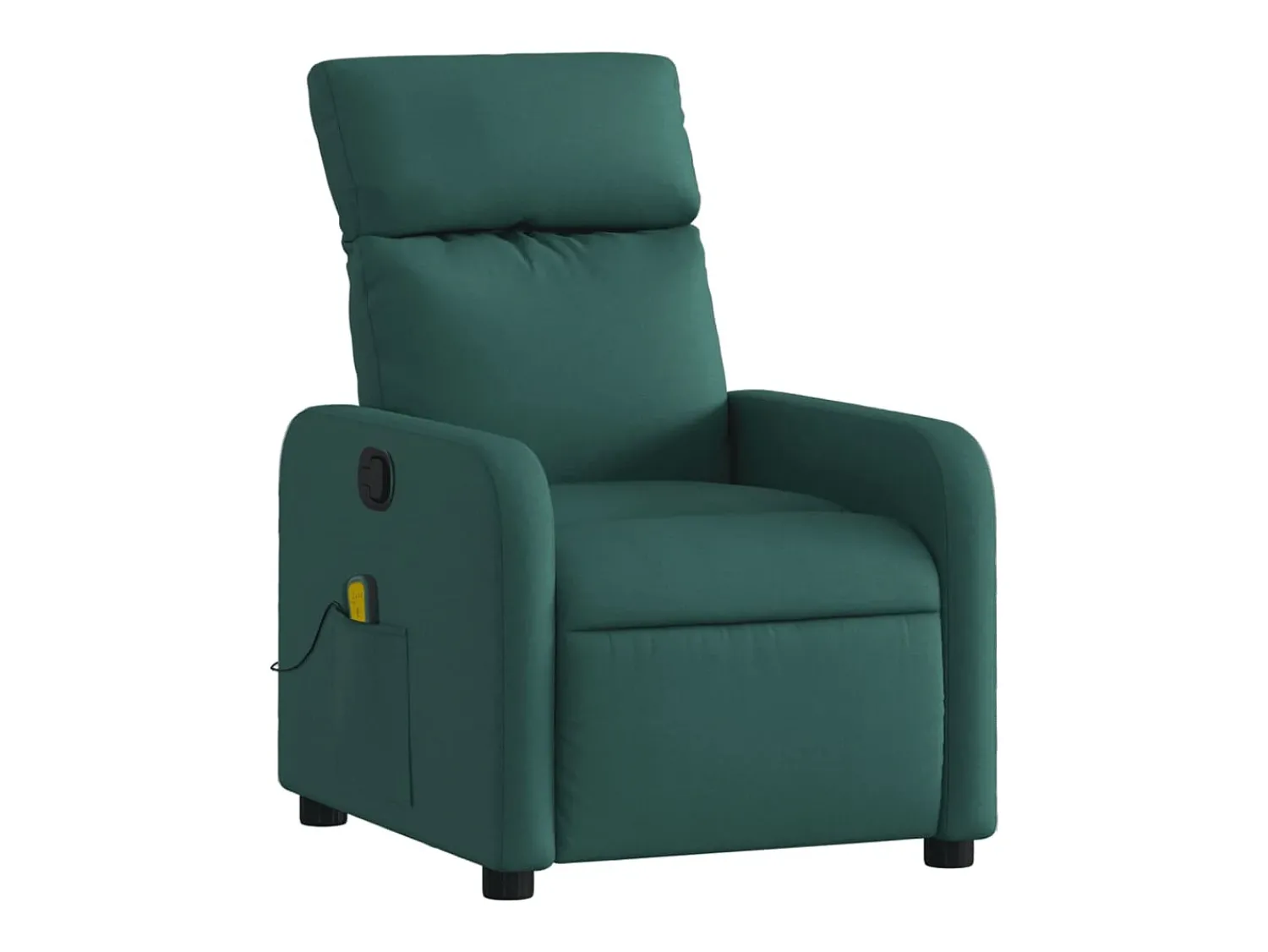 Poltrona| Poltrona de massagens reclinável tecido verde-escuro SHL711002 Verde pinho