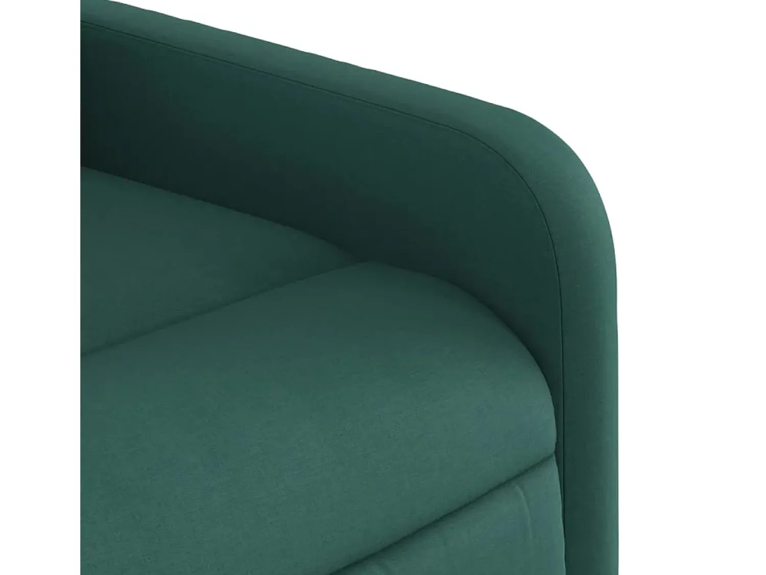 Poltrona| Poltrona de massagens reclinável tecido verde-escuro SHL711002 Verde pinho