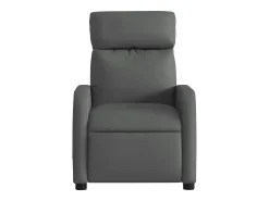 Poltrona de massagens reclinável tecido cinzento-escuro SHL334723^ Poltrona