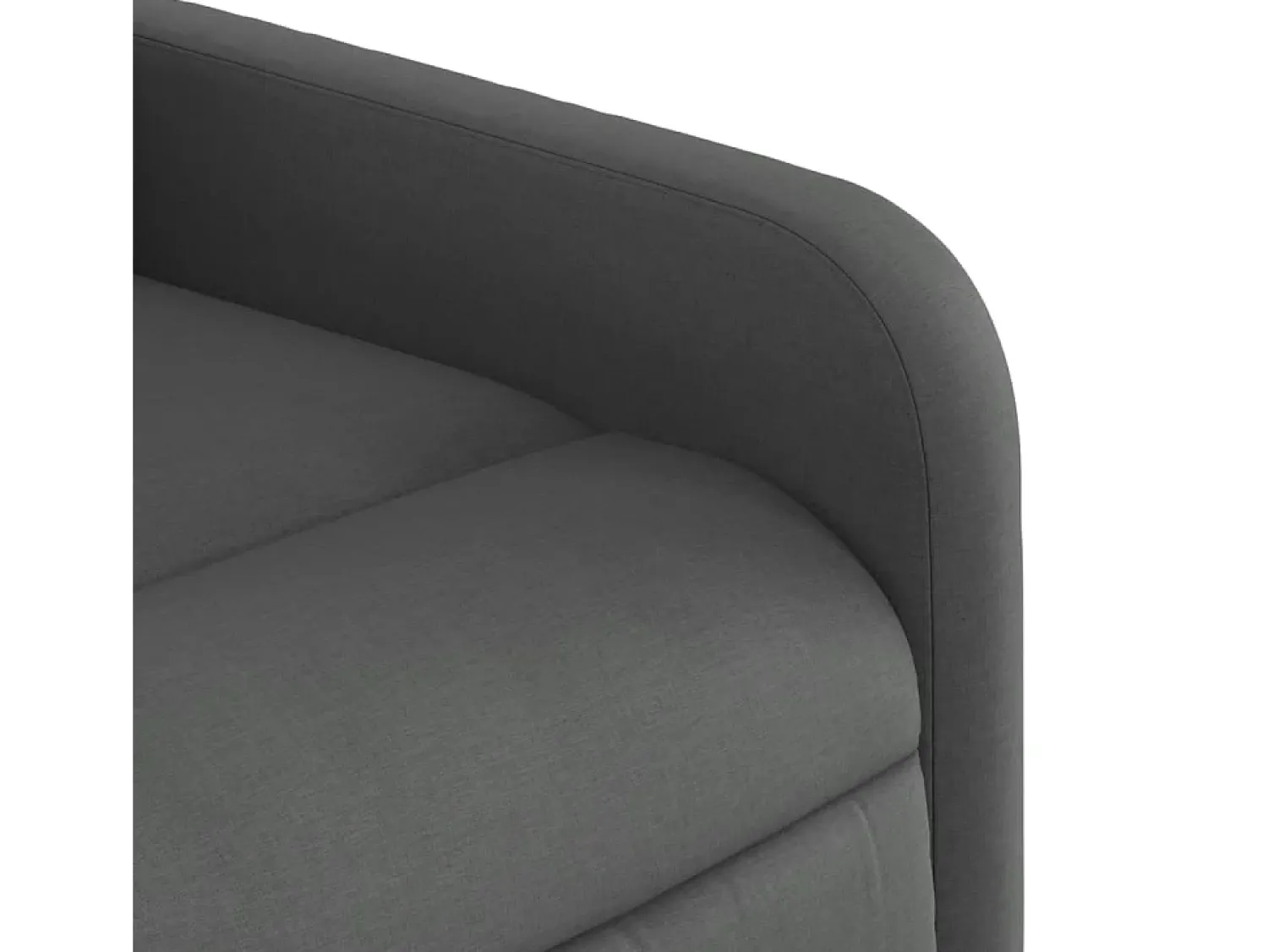 Poltrona de massagens reclinável tecido cinzento-escuro SHL334723^ Poltrona