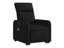 Online Poltrona de massagens reclinável elevatória tecido SHL520654 Preto
