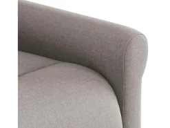 Sale Poltrona de massagens reclinável tecido cinzento-acastanhado SHL202385 Taupe