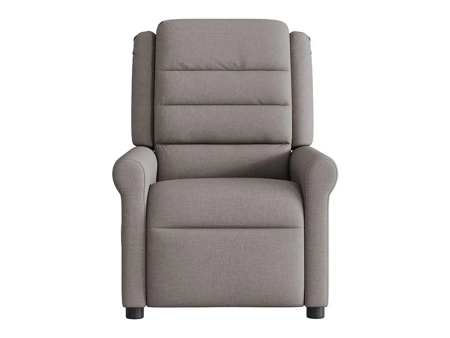 Sale Poltrona de massagens reclinável tecido cinzento-acastanhado SHL202385 Taupe