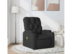 Poltrona de massagens reclinável tecido SHL544840^ Poltrona