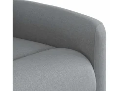 Online Poltrona de massagens reclinável tecido -claro SHL301988 Cinzento