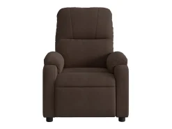 Poltrona de massagens reclinável elétrica microfibra SHL366497^ Poltrona