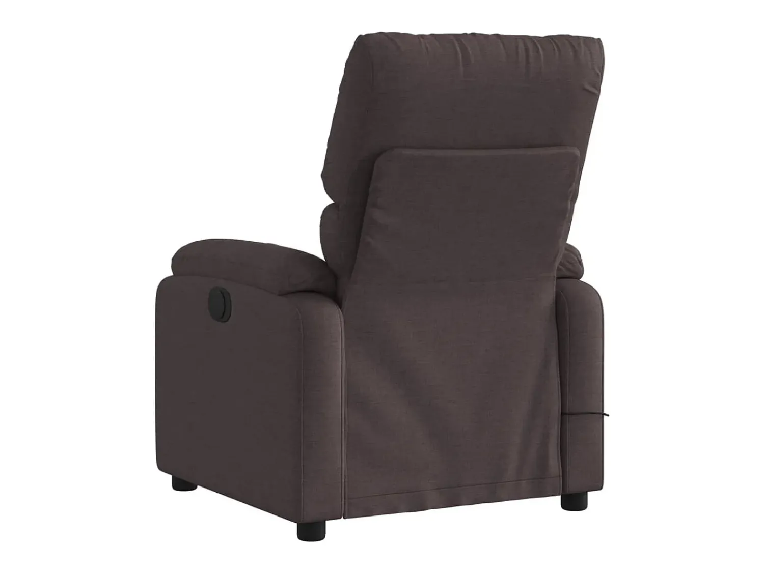 Poltrona* Poltrona de massagens reclinável tecido -escuro SHL861238 Castanho