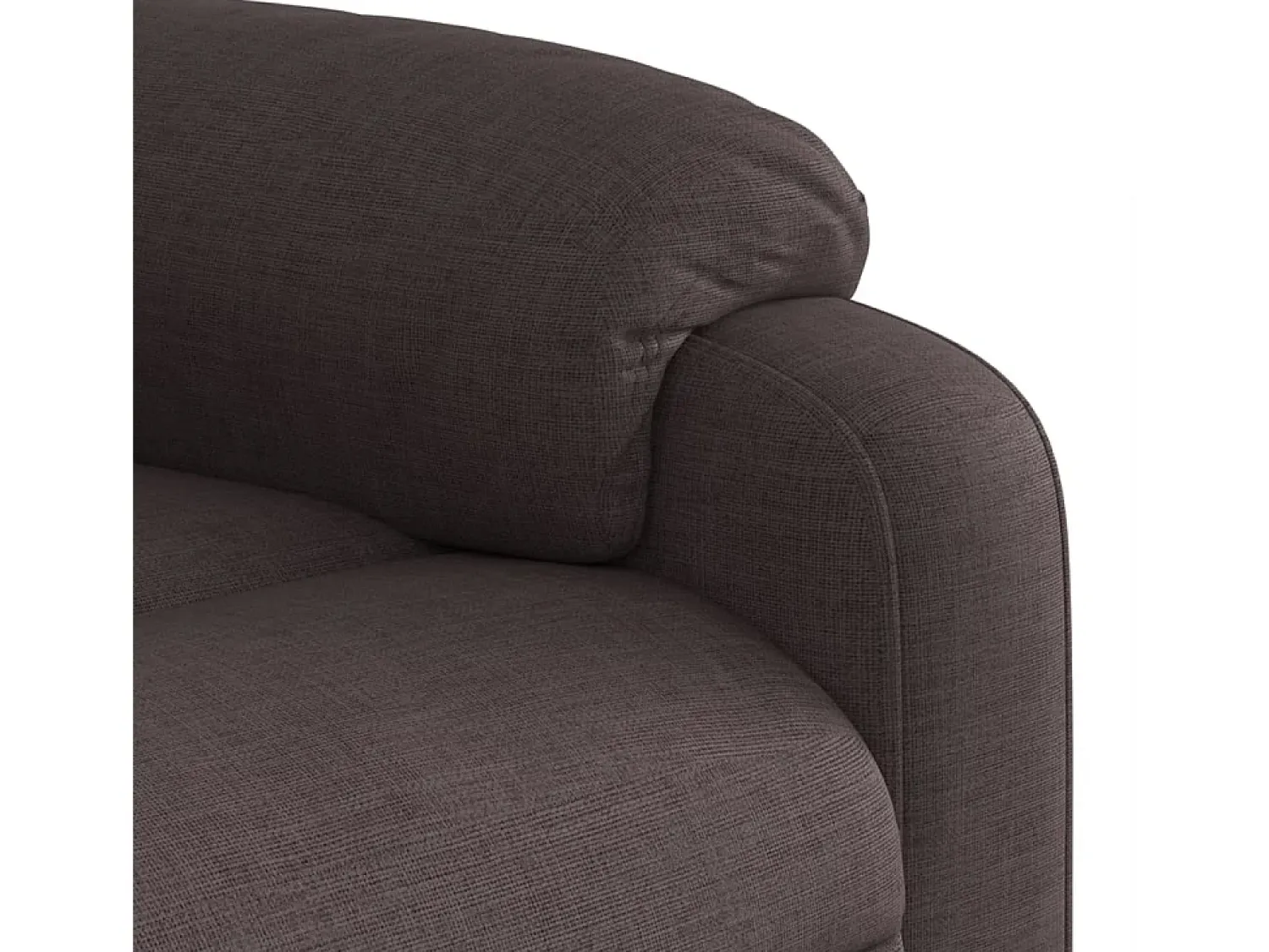 Poltrona* Poltrona de massagens reclinável tecido -escuro SHL861238 Castanho
