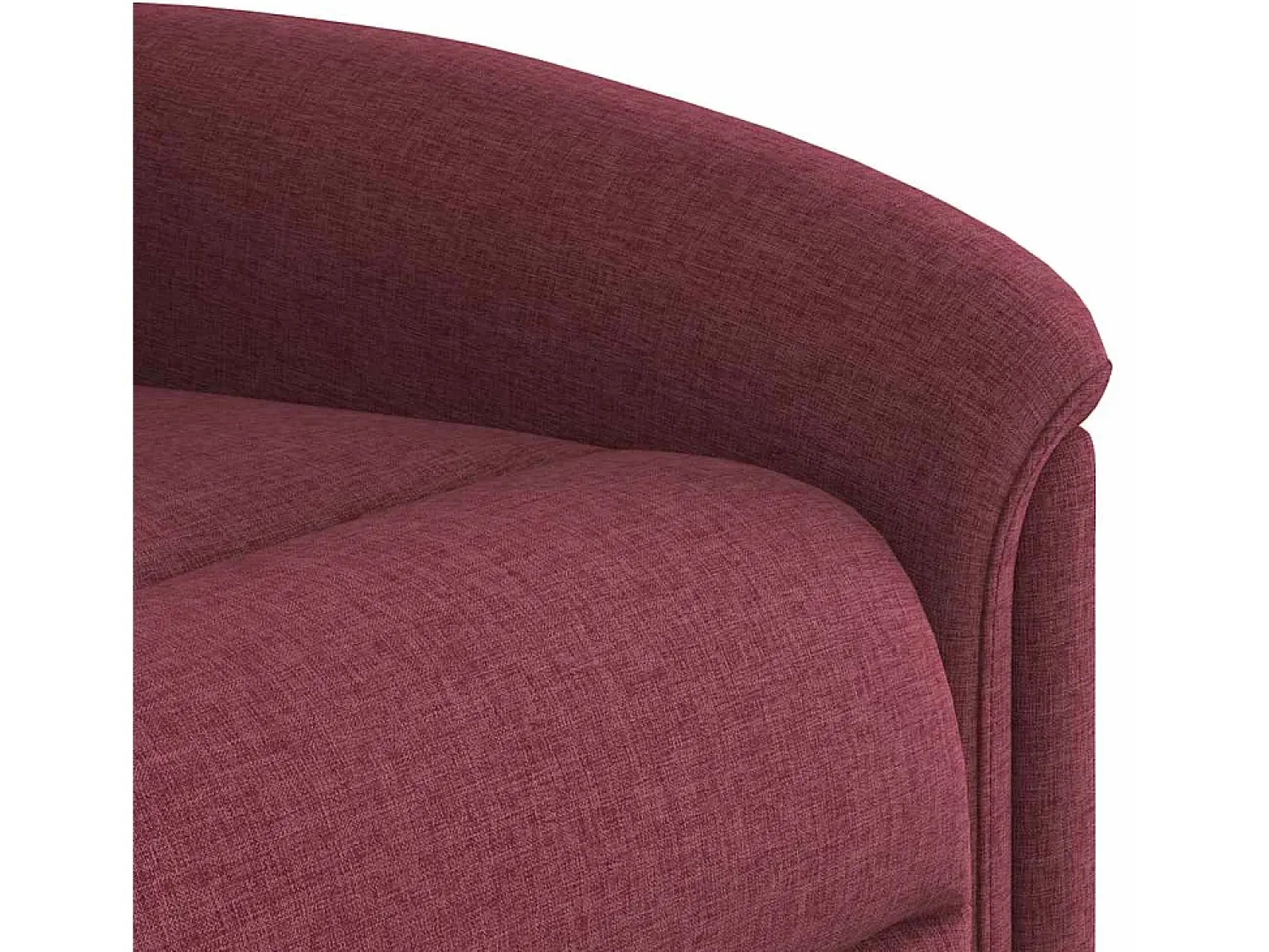 Poltrona* Poltrona de massagens reclinável tecido tinto SHL948130 Vermelho