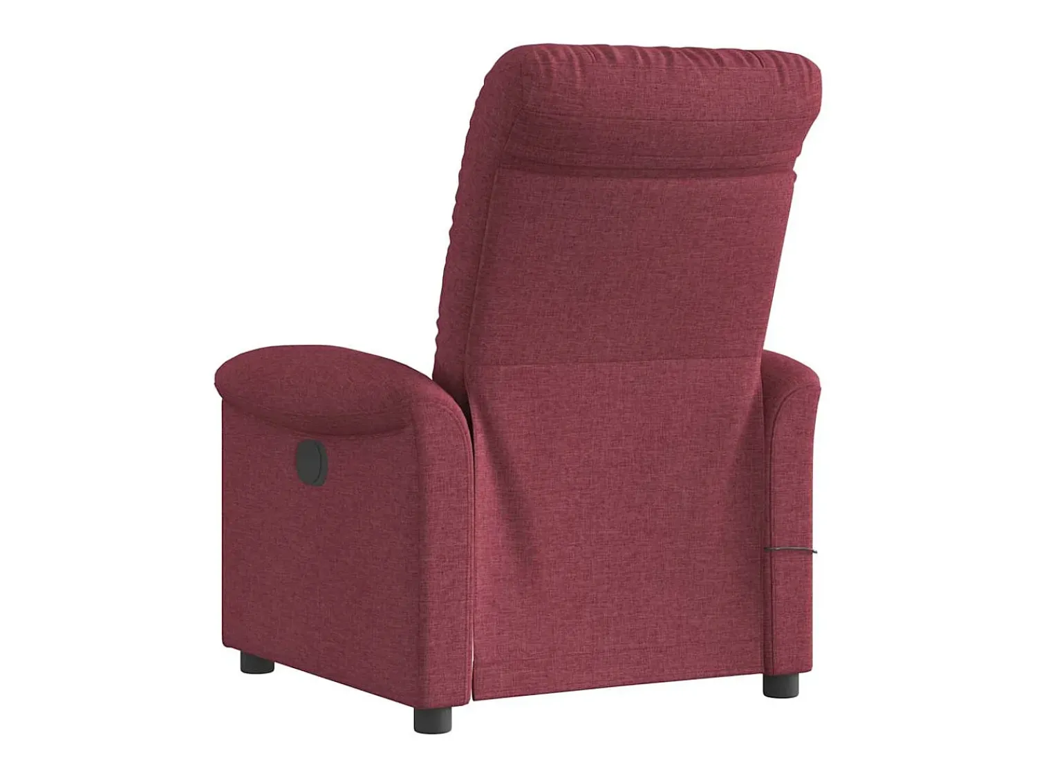Poltrona* Poltrona de massagens reclinável tecido tinto SHL948130 Vermelho