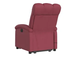 Poltrona| Poltrona de massagens reclin. elevatória tecido tinto SHL992427 Vermelho
