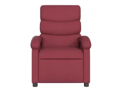 Poltrona de massagens reclinável tecido tinto SHL773987^ Poltrona