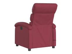 Poltrona de massagens reclinável tecido tinto SHL773987^ Poltrona