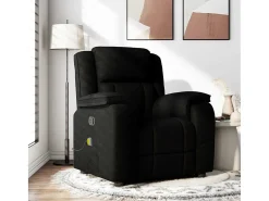 Poltrona de massagens reclinável tecido SHL602894^ Poltrona