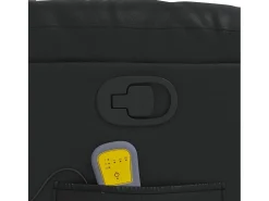 Poltrona| Poltrona de massagens reclinável couro artificial SHL949238 Preto