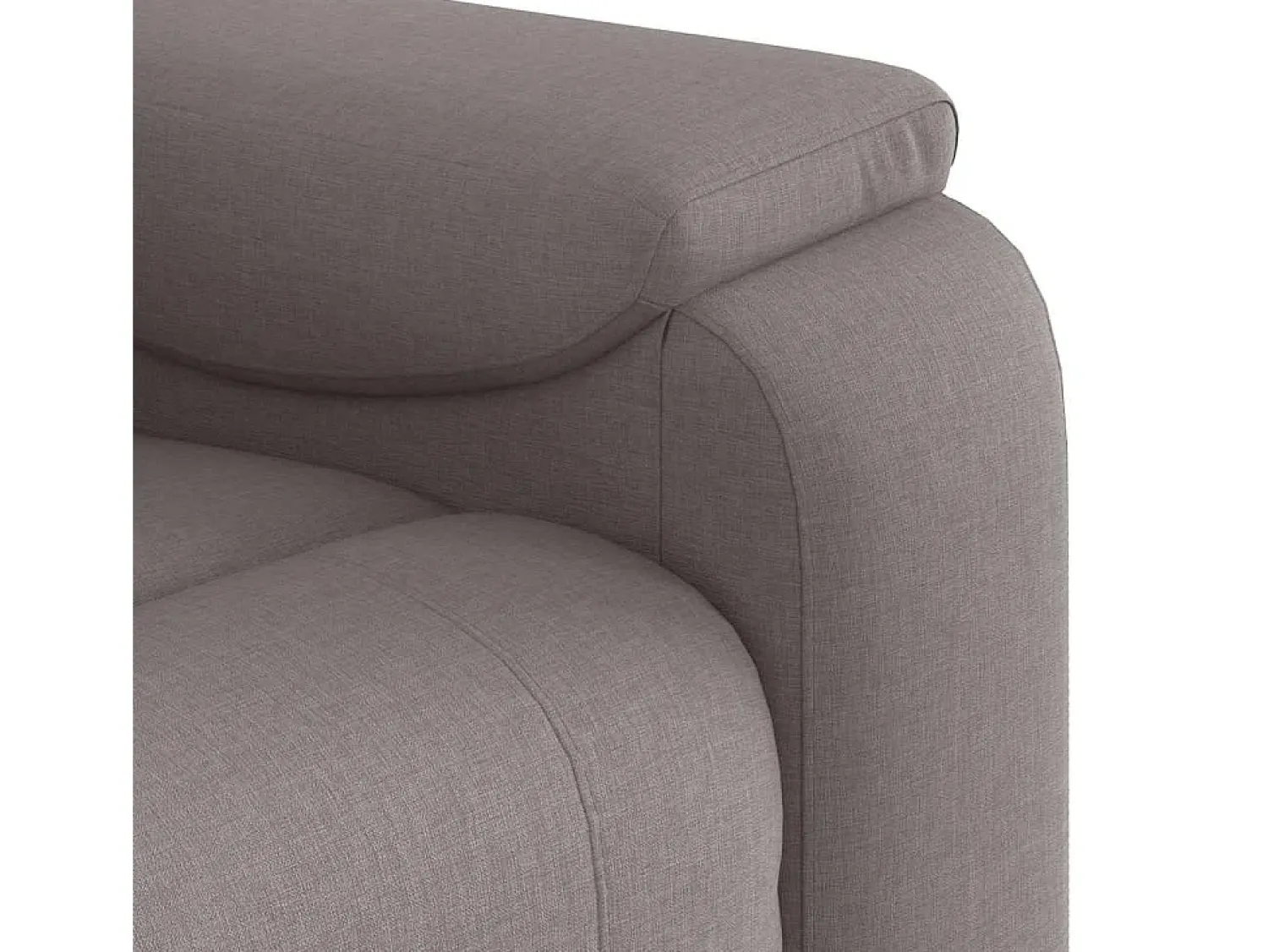 Sale Poltrona de massagens reclinável tecido cinzento-acastanhado SHL407613 Taupe