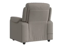 Sale Poltrona de massagens reclinável tecido cinzento-acastanhado SHL407613 Taupe