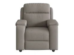 Sale Poltrona de massagens reclinável tecido cinzento-acastanhado SHL407613 Taupe