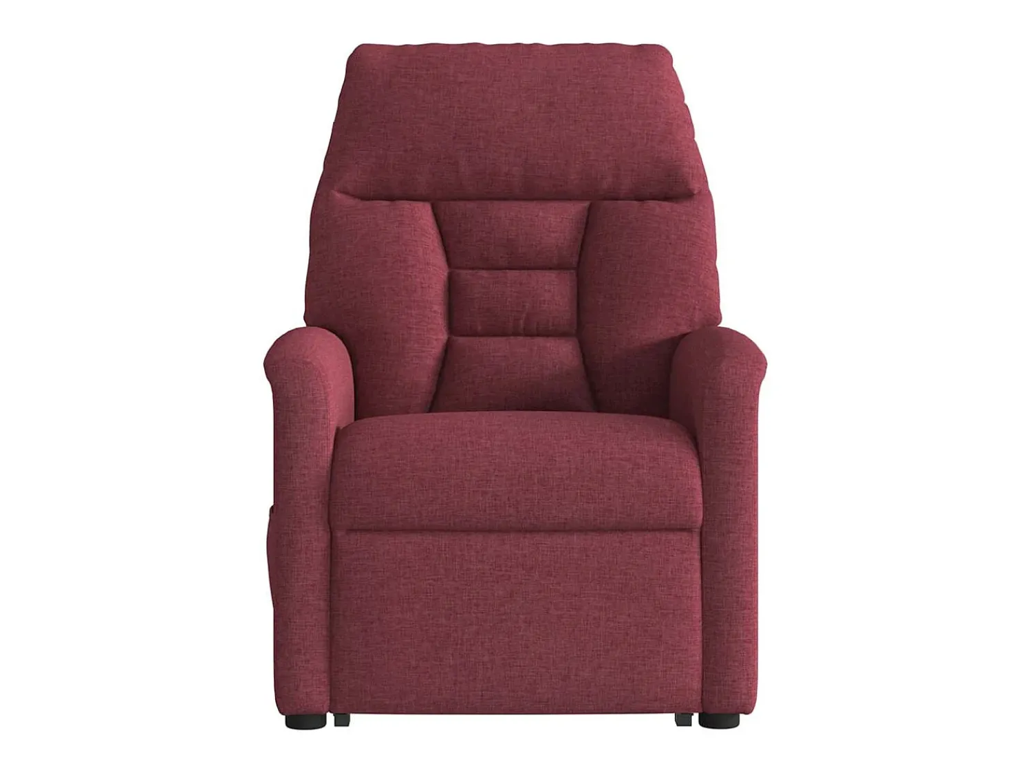 Poltrona* Poltrona de massagens reclin. elevatória tecido tinto SHL219765 Vermelho
