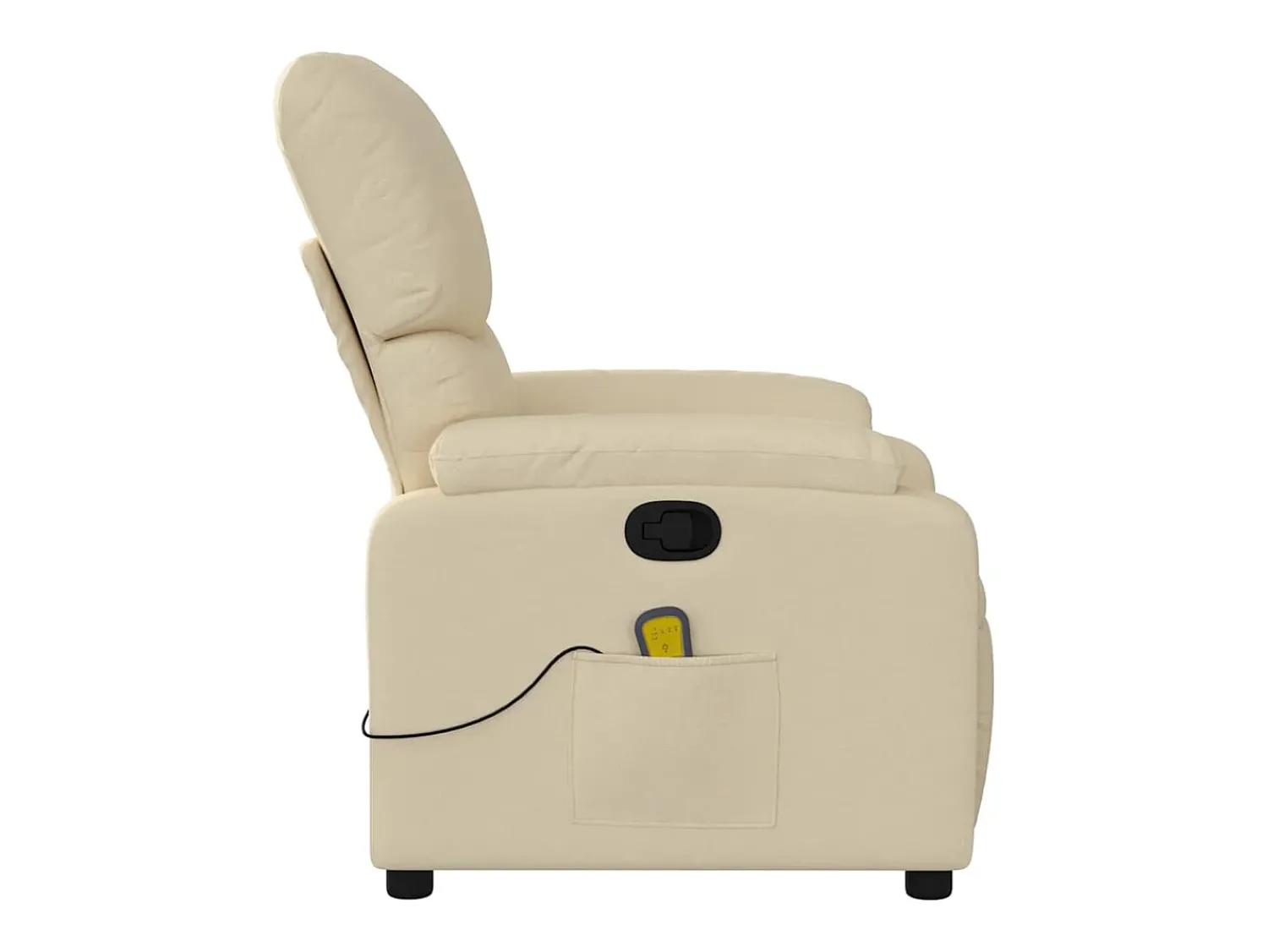 Poltrona de massagens reclinável tecido cor SHL692593^ Poltrona