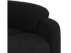Sale Poltrona de massagens reclinável veludo SHL142227 Preto