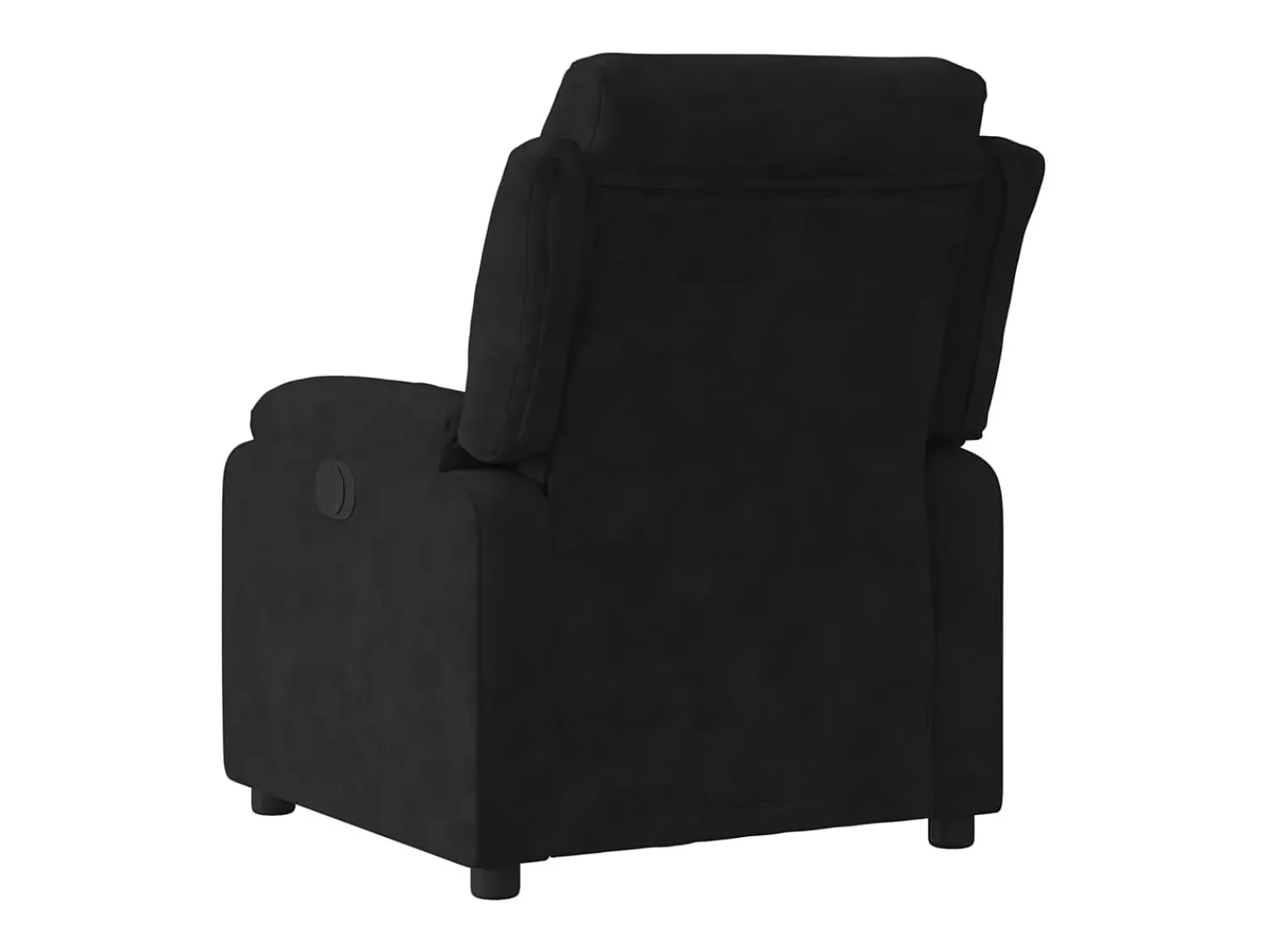 Sale Poltrona de massagens reclinável veludo SHL142227 Preto