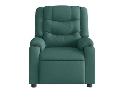 Poltrona| Poltrona de massagens reclinável tecido verde-escuro SHL33480 Verde pinho